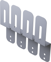 Комплект кронштейнов 98 323 ДВО-Грильято Innolux 98323