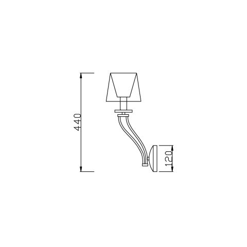 Бра Vele Luce VL1764W01