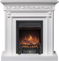 Royal Flame Каминокомплект Valletta - Белый (Ширина 1040 мм) с очагом Fobos FX Black