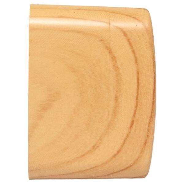 Розетка 2-м ОП Минск 16А IP20 с заземл. свет. дерево EKF EGR16-128-30