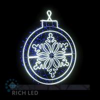 Полушар Ёлочная игрушка 17, 120 см, 24В