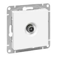 Розетка телевизионная проходная TV СП Эпика механизм бел. EKF UP1-SOW-TV-2