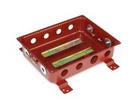 Коробка 345х266х107 IP65 (12 отверст. d25-8шт/d32-3шт/d40-1шт) заглушки метал. ГОФРОМАТИК zeta30382