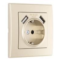 Розетка Arte Milano SET06-1-47-1 shampan