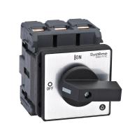 Выключатель-разъединитель 3п 100А IP20 с черн. рукоят. на дверцу 4 винтами SE MSD100320B