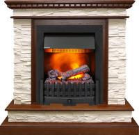 Dimplex Каминокомплект Calgary - Дуб / Сланец беженый с очагом Danville Black FB2