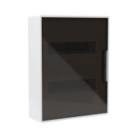 Щиток 24мод. настен. FRAME с тонированной дверцей с шин. PEN 2шт 8 отв. + 2шт 6 отв. бел. DKC F24W1WD