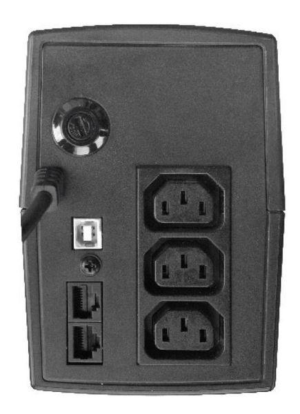 Источник бесперебойного питания линейно-интерактивный E-Power SSW 200 800ВА c выходными розетками IEC C13 EKF SSW-280-I