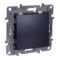 Переключатель перекрестный 1-кл. Etika 250В 10AX винт. зажимы антрацит IEK 672649