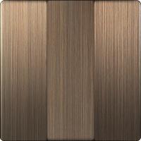 Клавиша Werkel WL12-SW-3G-CP (бронзовый)