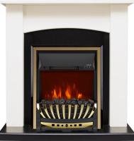 Royal Flame Каминокомплект Baltimore - Слоновая кость, черный с очагом Aspen Gold