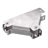 Ответвитель для лотка Т-образ. 50х50 с крышкой Стандарт Промрукав PR16.0566