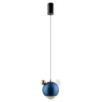 Crystal Lux Светильник подвесной Crystal Lux AMIGO SP LED BLUE