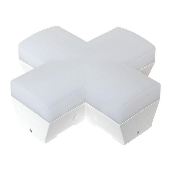 Коннектор фигурный для светодиодных линейных светильников ДБО-X бел. 12Вт 6500К IP20 LUMA EKF LBL-X-12-W-6500