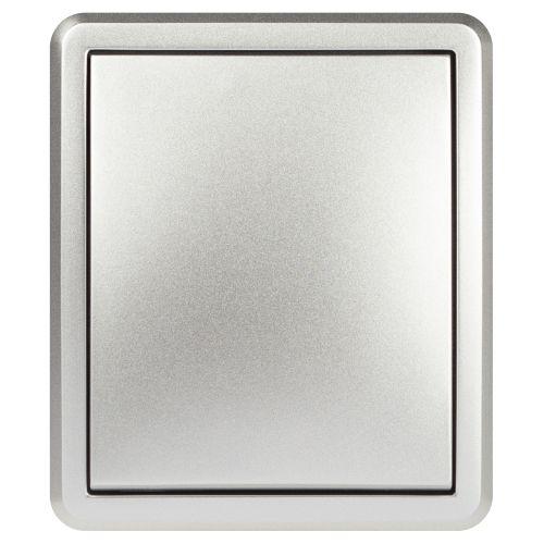 Выключатель 1-кл. ОП Эксперт 11-1201-03 IP20 10АХ-250В алюм. Эра Б0063014