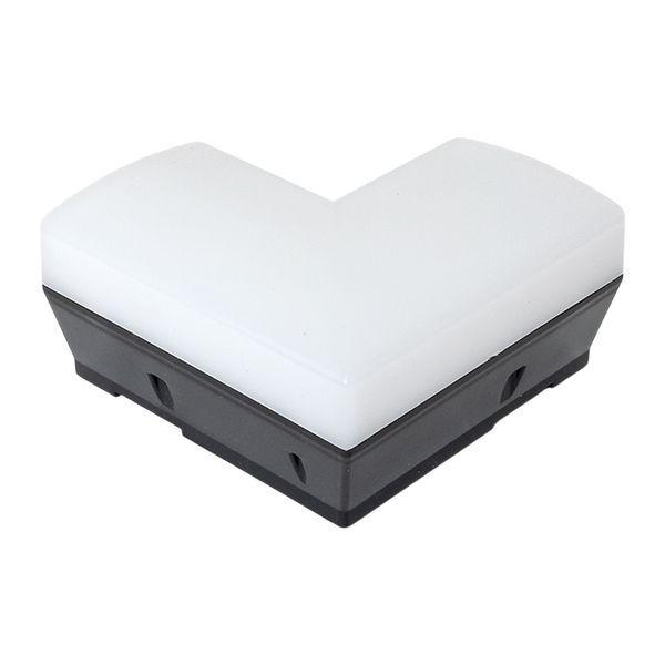 Коннектор фигурный для светодиодных линейных светильников ДБО-L черн. 8Вт 6500К IP20 LUMA EKF LBL-L-8-B-6500