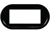 Royal Flame Портал Royal Flame Ellipse - Черный (ширина 1450 мм)