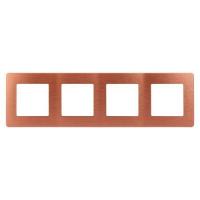 Рамка 4-м 12-5104-14 сатин медь Эра Б0052537