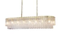 Подвесная люстра Newport 8370/140 C oval brass