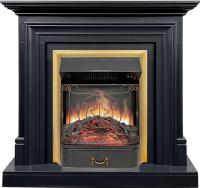 Royal Flame Каминокомплект Bradford - Серый графит с очагом Majestic FX Brass