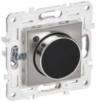 Термостат электронный SKANDY SK-T01N с индикацией никель IEK SK-RT11-K50