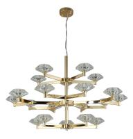 Подвесная люстра Crystal Lux REBECA SP5+10+5 GOLD