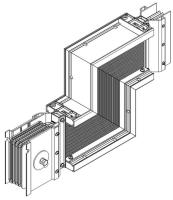 Секция Z-образ. вверх н/1 4000А Al 3L+N+PER IP55 тран. IEK LB-4000A4-35-F-ZUE