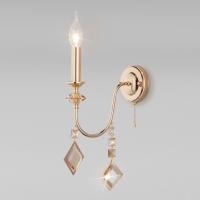 Бра Eurosvet 10120/1 золото/тонированный хрусталь Strotskis (10