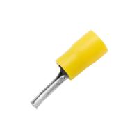 Наконечник изол. штыревой круглый 2.5-6кв.мм А=2.6мм желт. (уп.50шт) DKC 2C1P