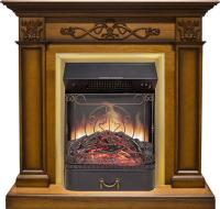 Royal Flame Каминокомплект Verona - Дуб антик с очагом Majestic FX M Brass