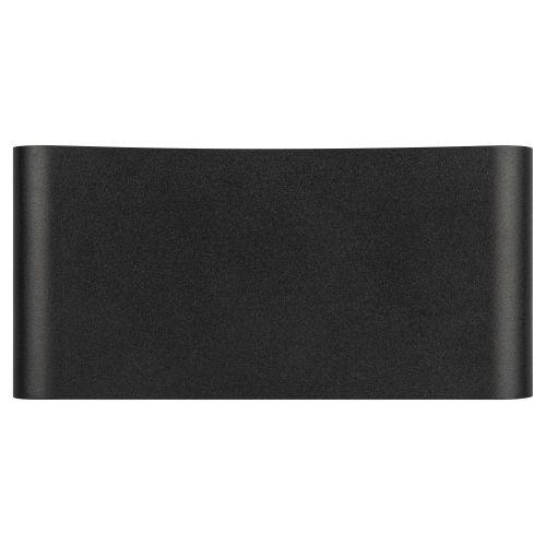 Светильник светодиодный WL41 BK 10Вт 3500К IP54 фасадный черн. Эра Б0054417