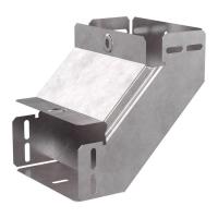 Угол вертикальный внутр. 90град. 150х80 0.7мм с крышкой Стандарт Промрукав PR16.0528