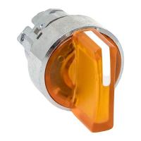 Механизм переключателя исполнительный ХB4 желт. на 2 положения с фиксацией с подсветкой с короткой ручкой IP65 EKF XB4BD2FL-Y-65