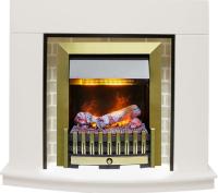 Dimplex Каминокомплект Montana - Белый с очагом Danville Antique Brass FB2