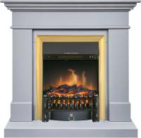 Royal Flame Каминокомплект California STD CRM (Разборный) - Санд смоук с очагом Fobos FX Brass