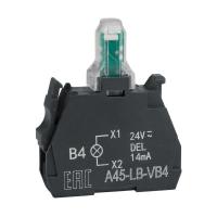 Блок световой OptiSignal D22 A45-LB-VB4 красн. 24VACDC ZBVB4 КЭАЗ 332203