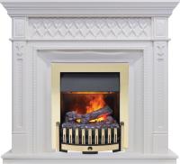 Dimplex Каминокомплект Alexandria - Белый дуб с очагом Danville Brass FB2