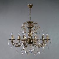 Подвесная люстра AMBIENTE by BRIZZI 8888/6 PB Tear Drop