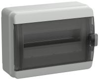 Корпус КМПн-12 TEKFOR IP65 черн. прозр. дверь пластик. IEK TF5-KP72-N-12-65-K03-K02