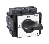 Выключатель-разъединитель 3п 175А IP20 с черн. рукоят. на дверцу 4 винтами SE MSD175320B