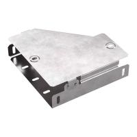 Переходник для лотка правый 200х100х50 с крышкой Стандарт Промрукав PR16.0507