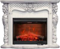 Dimplex Каминокомплект Castle - Слоновая кость с темной патиной с очагом Symphony 30'' DF3020-EU