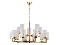 Подвесная люстра Newport 65010+5/C gold