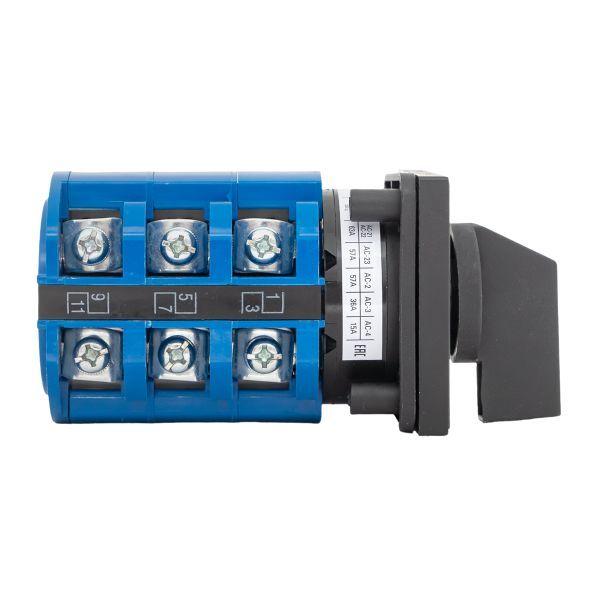 Переключатель кулачковый ПК-1-43 3П 63А "1-0-2" EKF pk-1-43-63