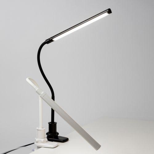 Светильник светодиодный NLED-509-8W-W настольный на струбцине бел. ЭРА Б0059841