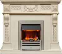 Dimplex Каминокомплект Corsica - Слоновая кость с патиной (Ширина 1100) с очагом Chesford
