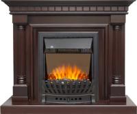 Royal Flame Каминокомплект Dallas - Темный дуб с очагом Aspen Black