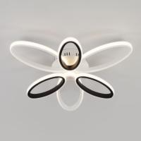 Накладная люстра Eurosvet 90137/6 белый/чёрный