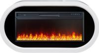 Royal Flame Каминокомплект Ellipse - Белый с черным (ширина 1450 мм) с очагом Vision 42 LED