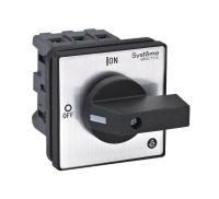 Выключатель-разъединитель 3п 32А IP20 с черн. рукоят. на дверцу 4 винтами SE MSD32320B